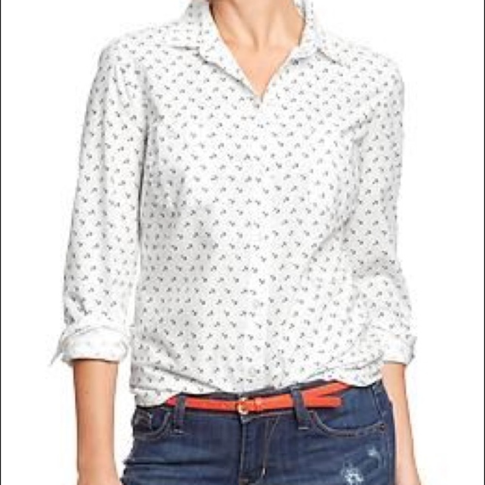 Preppy ON collared shirt